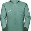 Mammut Rime Light IN Flex Hooded Jacket Men (1013-2150) dark jade-woods Outdoorbekleidung