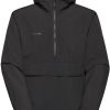 Outdoorbekleidung Mammut Hiking WB Hooded Anorak (1012-00780)black