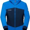 Mammut Taiss IN Hybrid Hooded Jacket Menice/marine Outdoorbekleidung